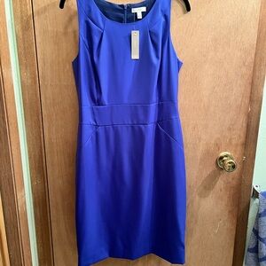 J. Crew Vibrant Blue dress